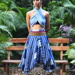 stand out Printed Cotton Women Harem Pants image 1