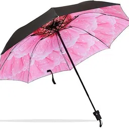 kraptick Flower-Printed Umbrella, Umbrella for Rain, Wind Proof Umbrella, Water-Proof Umbrella-picture-19