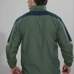 sport sun Men Solid Sports Jacket image 4