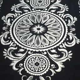 aazeem 5 ft X 7 Velvet Carpet image 3