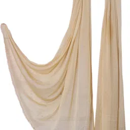 Chiffon Solid Beige Women Dupatta-image-19