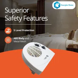timeline Noiseless with Copper Motor Powerfull Copor Motor Blower Fan Room Heater image 2