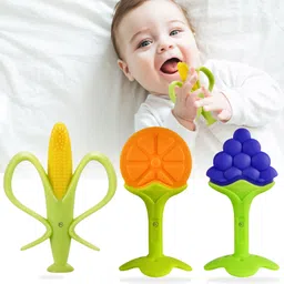 dakos Baby Teething Mitten, Baby Soother, Baby Chewing Toys, Baby Fruit Shaped Teether-picture-11