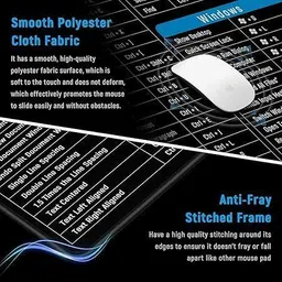kaku Anti-Slip Keyboard Pad with Office Software Shortcuts Pattern, Large Sheet Pad Mousepad image 5