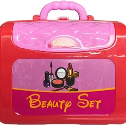 gomzy 3 in 1 Beauty Set for Kids Girls Learning Educational Make Up Suitcase Kit image 5