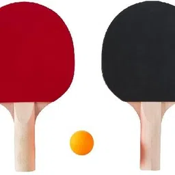 arineo Table Tennis Racquet Red & Black with Table Tennis Ball 1 Pcs Red, Black Table Tennis Racquet-picture-13