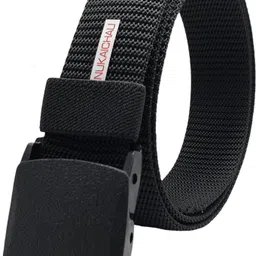 Boys Casual, Evening, Party Black Nylon Belt-image-90