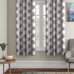 cortina 150 cm (5 ft) Polyester Semi Transparent Window Curtain (Pack Of 2)-picture-20