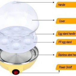 virtual world Electric Boiler Steamer harieggboiler S-5 Egg Cooker (7 Eggs) Egg Cooker image 2