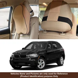 oshotto Beige Fabric Car Pillow Cushion for BMW-picture-17