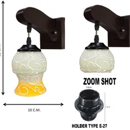 pr prashant Pendant Wall Lamp Without Bulb image 5