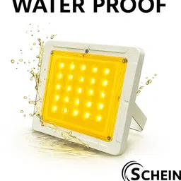 schein 30W Flood Light BIS Approved R-97001929 | Warm White Bright LED | Waterproof Outdoor Lamp (Pack of 2) Flood Light Outdoor Lamp image 3