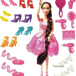 msn A5Doll Beautiful Fashion Doll with Movable Hands and beautiful hair D19 image 3