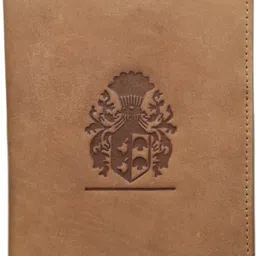 style 98 Women Casual Tan Genuine Leather Card Holder - Mini image 5