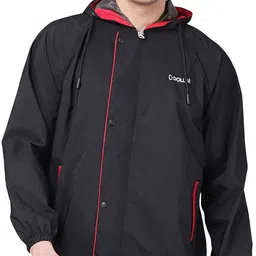 dollar Solid Men Raincoat image 1
