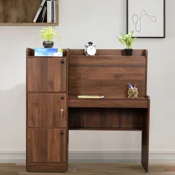 royaloak Aether Hutch Desk in Brown Finish image 1