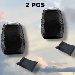 DK Creation cod:187 Rain Cover_Backpack Waterproof Laptop _Luggage _School _Bag Cover2 psc) Waterproof Laptop Bag Cover, School Bag Cover-picture-26