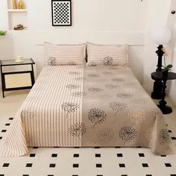 story@home 186 TC Cotton Double Printed Flat Bedsheet-picture-27