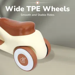 r for rabbit Speedster Zoomy Push Ride-on with Ergonomic Seat Design and Non-slip Footrest Rideons & Wagons Non Battery Operated Ride On image 2