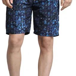 monte carlo Printed Men Blue Regular Shorts-picture-12