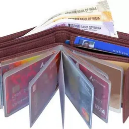 metronaut Men Casual, Evening/Party, Formal, Travel, Trendy Brown Artificial Leather Wallet image 2