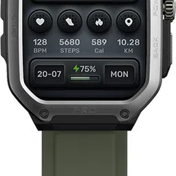 Fastrack Active Pro 1.85" AMOLED Display&AOD(390x450),Functional Crown,BT Calling Rugged Smartwatch image 5