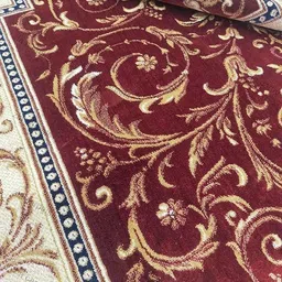 samjeeda handloom carpets Red Silk Carpet image 3