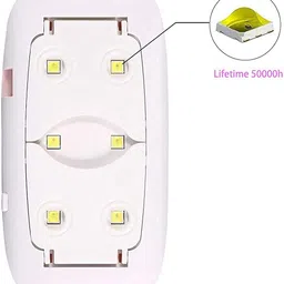 koccido UV Lamp USB Nail Dryer with Handy Mini Size Mouse Shape for all Gel Polish Nail Polish Dryer image 4