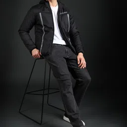 ducati Men Solid Casual Jacket image 2