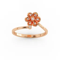 avsar AVR1098PB 14kt Cubic Zirconia Rose Gold ring-picture-25