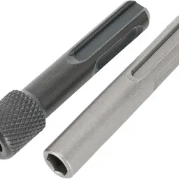 dytools SDS Hex Shank Screwdriver Holder Drill Bit Adaptor Magnetic Converter 1/4 Inner Hexagon (2Pcs/Set) image 3