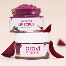 aravi organic Beetroot Lip Scrub With Beetroots & Shea Butter For Lip Lightening Nourishment Beetroot-picture-19