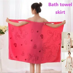 kraze Pink Free Size Bath Robe-picture-28