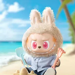 fidosta Vrutwa Labubu Doll Original Soft Plush Toy with Mischievous Smile00002 - 17 cm image 1