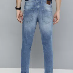 mast & harbour Men Regular Mid Rise Blue Jeans image 3