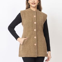 twenty me Self Design Women Waistcoat-picture-12