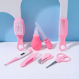 zoriada TinyTots Complete Eight-Piece Baby Care & Grooming Kit With BPA-Free Accessories image 2