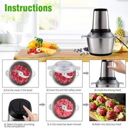 kaku Electric Vegetable & Fruit Chopper-picture-17