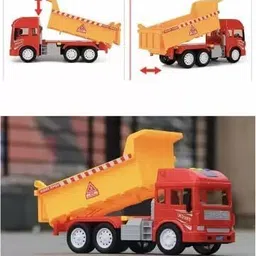 namanshu tex Truck Push and Go Toy Vehicles Truck Friction Lights and Sound Effect for Kid image 5