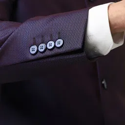 van heusen Men Self Design Single Breasted Casual Blazer image 5