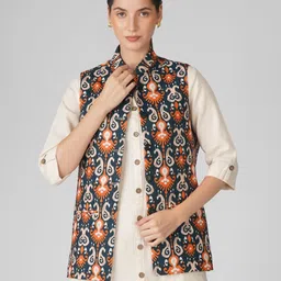 deific Printed Women Waistcoat-picture-39
