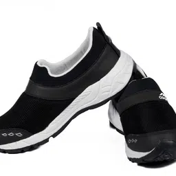 asian Future-04 laceless sports shoes for men | Latest Stylish Casual sneakers for men without laces | running shoes for boys | Slip on black shoes for running, walking, gym, trekking & party Running Shoes For Men image 5