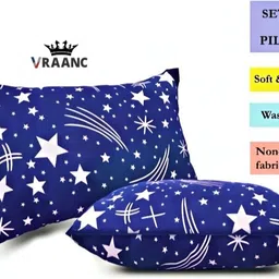 twirox LUXURY Microfibre, Cotton Solid Sleeping Pillow Pack of 4 image 2