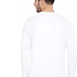 rar Men Printed Round Neck Polyester White T-Shirt image 2