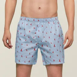 xyxx Pack of 3 Remix IntelliEaze Super Combed Cotton Printed Printed Men Boxer image 4