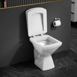 clayplus CERAMIC'S Floor Mounted Western Toilet Commode CERAMIC'S Floor Mounted Western Toilet Commode Western Commode image 3