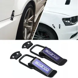 addnus Car Bumper Security Hook Lock Bumper Clips Compatible with All Cars (Set of 2) Bumper Cap-picture-25