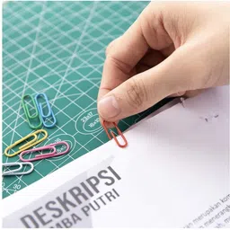 Ondesk Essentials 30 MM Gem Clips Small Metal Gem Clips | U Clips | Paper Clips image 5