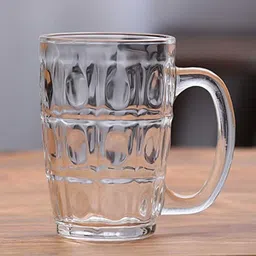 ayutas Italian Style Beer Glass with Handle for Juice, Falooda, Mocktail Glass Beer Mug image 2