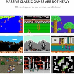 Orich Game Box 400 in One Handheld Game Console With Remote Controller 10th Anniversary Edition image 3